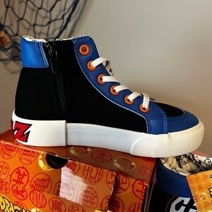 Dragonball Z Boys High Top Sneakers NWT